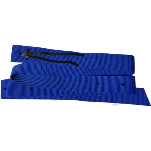 Latigo Strap Near Side Royal Blue