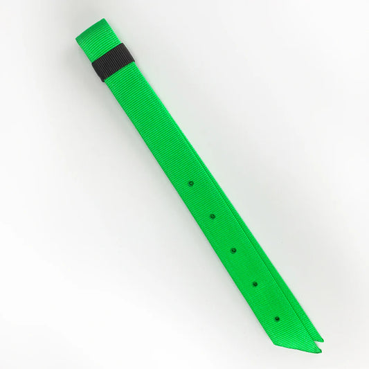 Ezy Ride Nylon Offside Billet in Lime for Western saddles