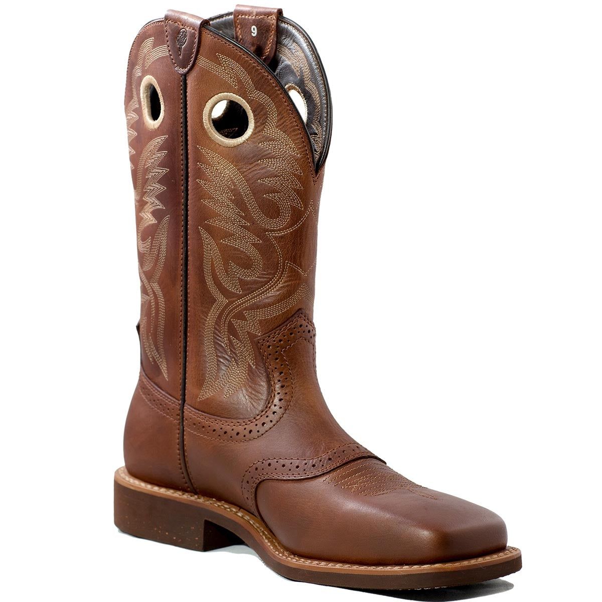 Harold Peel Western Mens Square Toe Boot